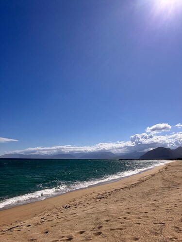 Ruhige Lage: Haus in Orosei mit Meer- und Altstadtblick, nahe am Strand