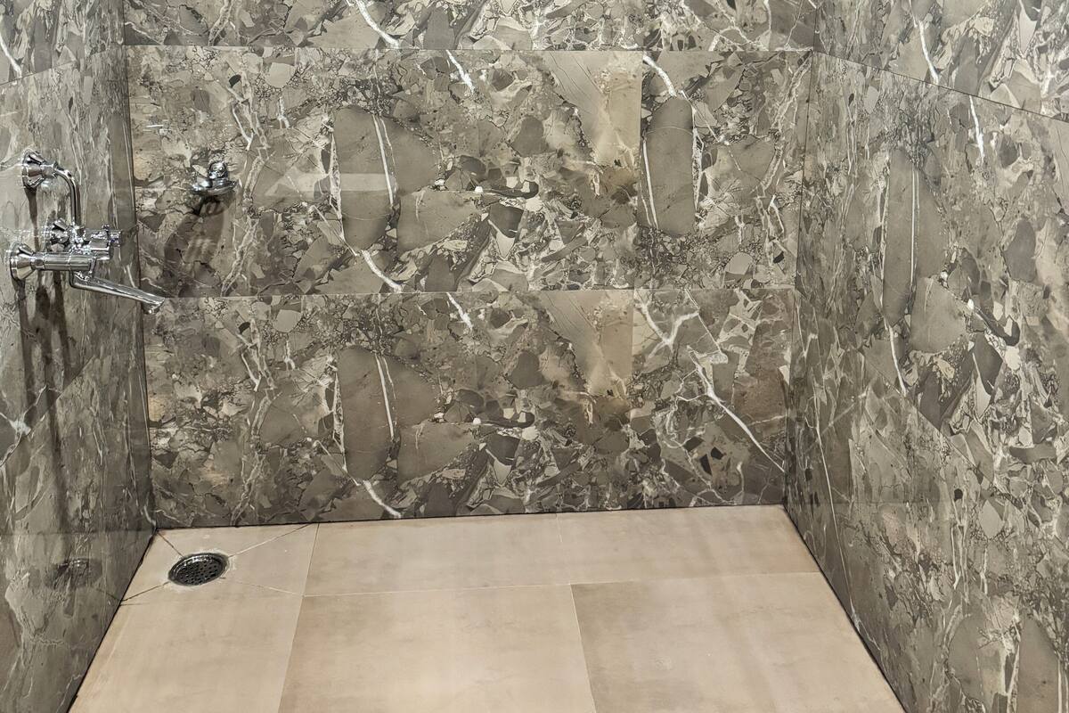 Towels, soap, shampoo, toilet paper
