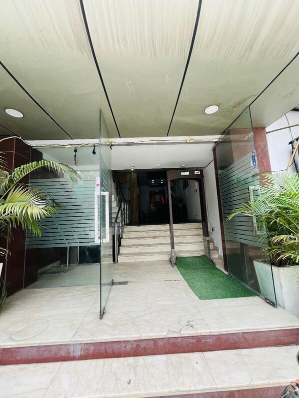 Fachada de la propiedad