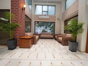 Sala de estar en el lobby