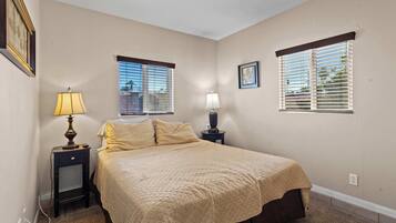 Iron/ironing board, travel crib, WiFi, bed sheets
