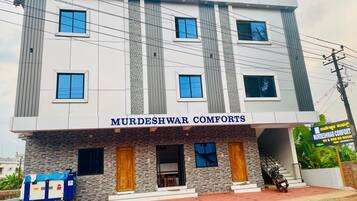 Fassade der Unterkunft