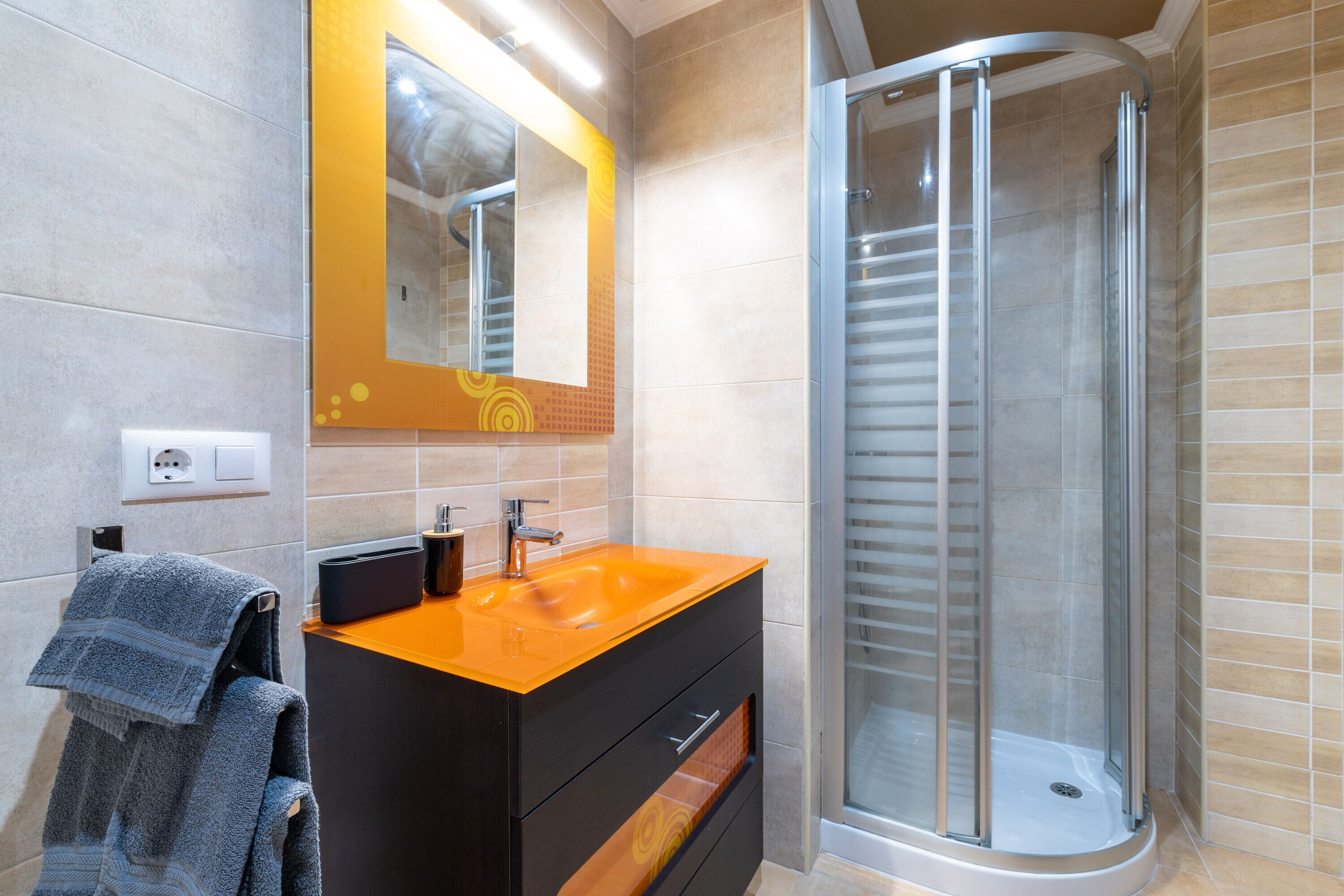 淋浴設備、風筒、提供毛巾