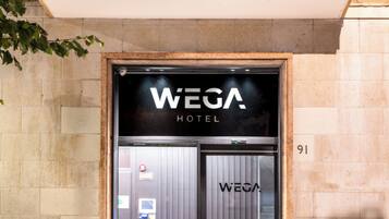 Fassade der Unterkunft