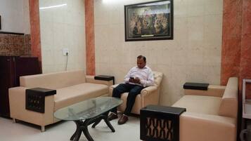 Sala de estar en el lobby