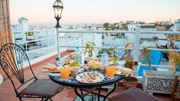 Breakfast meal - Riad KASBAH (Tangier)