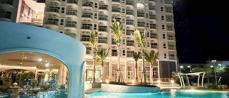 Außenpool, beheizter Pool