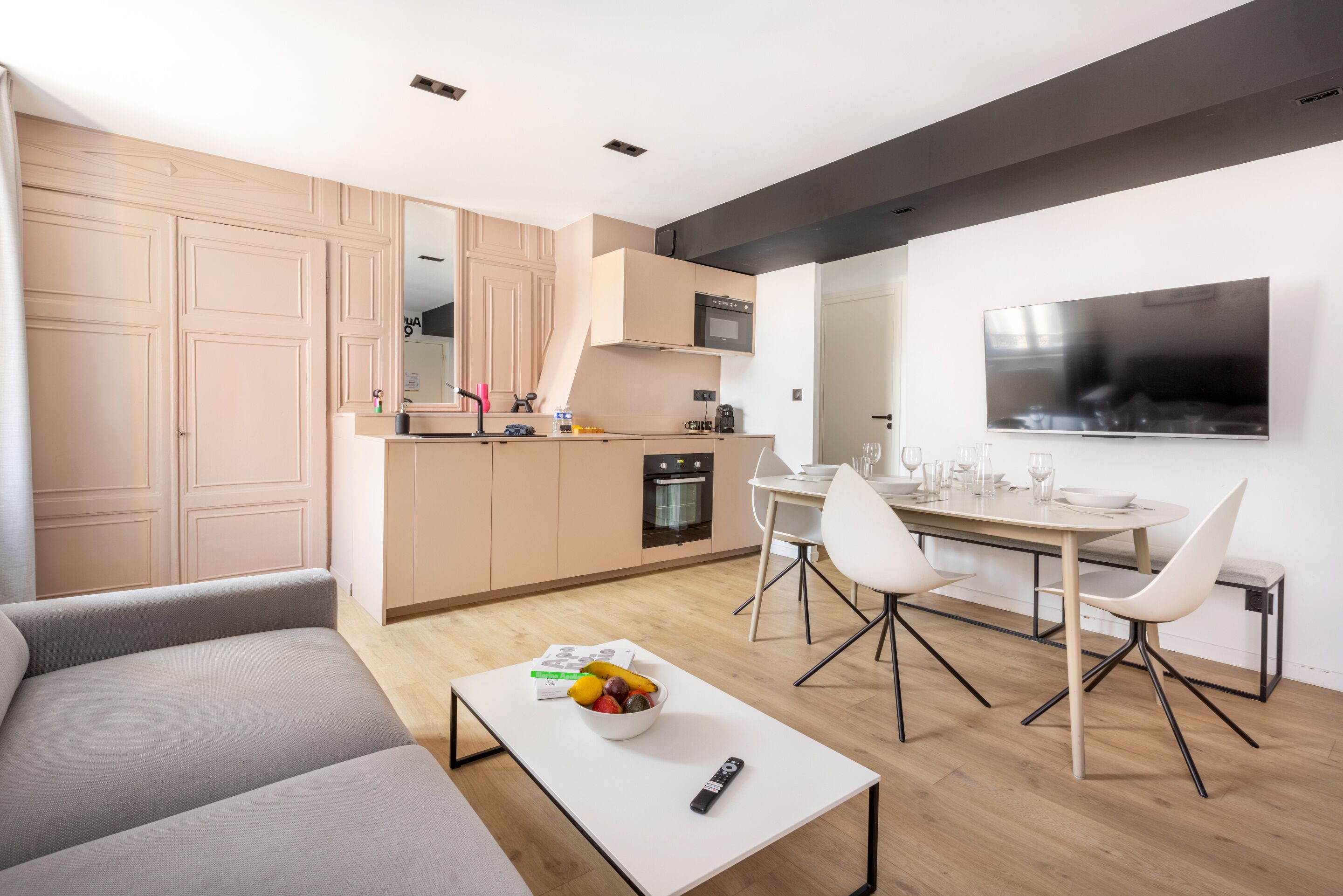 Appartamento familiare, bagno in camera, vista città (Le Flandres) | Interni
