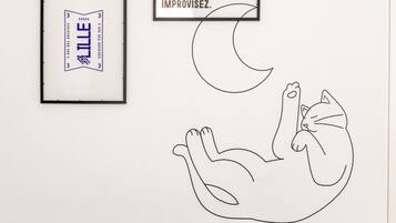 Deluxe appartement, en-suite badkamer, uitzicht op stad (Le Rihour) | Woonruimte