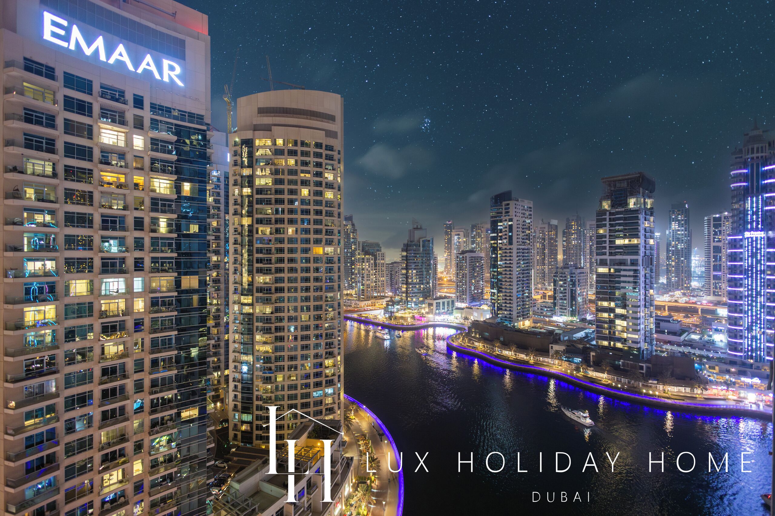 Appartement, uitzicht op jachthaven | Uitzicht op de stad