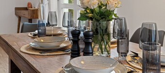 Glücksfewo71, for families, center, private underground parking space, 2 terraces, Allgäu