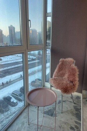 Classic Apartment | Terrace/patio - Stylish apartments in Minsk-Mir (Minsk)