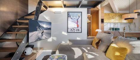 電視、壁爐、 辦公室