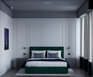 Caja de seguridad en la habitación y escritorio 