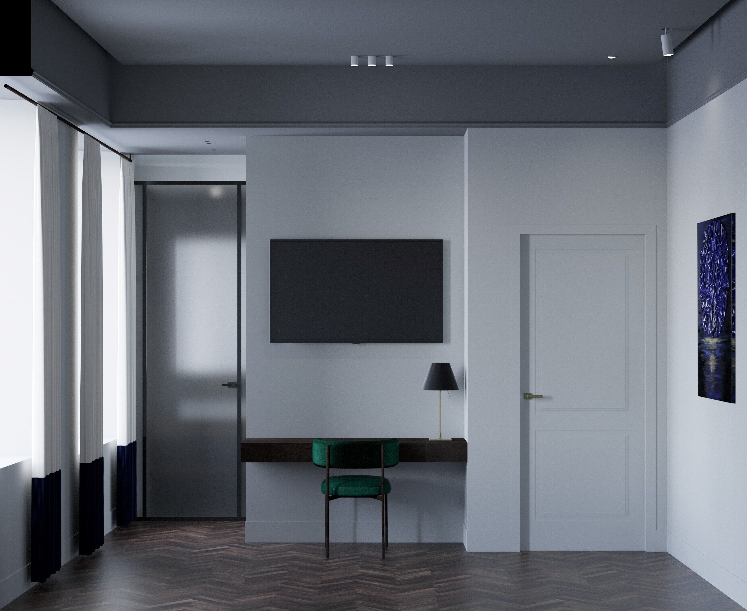 Zimmersafe, Schreibtisch, laptopgeeigneter Arbeitsplatz