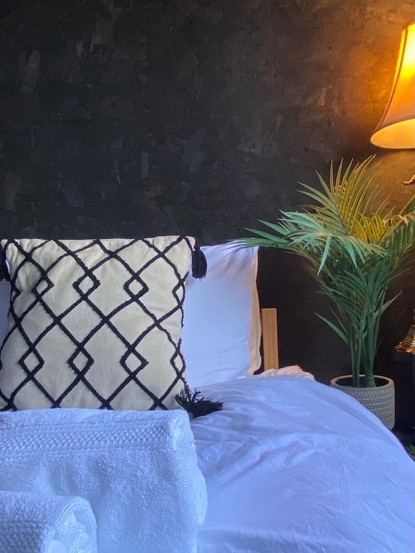 2 bedrooms, desk, iron/ironing board, WiFi