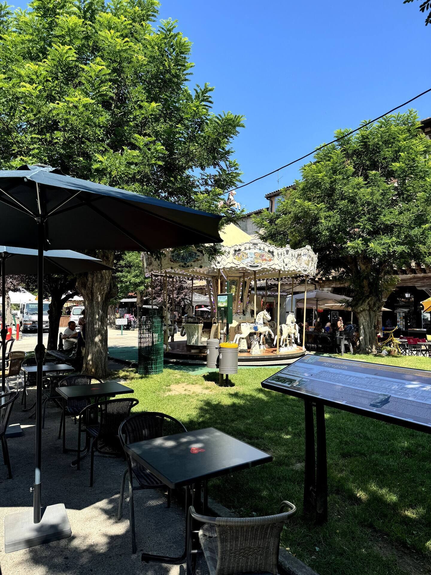 Udendørs spisemuligheder