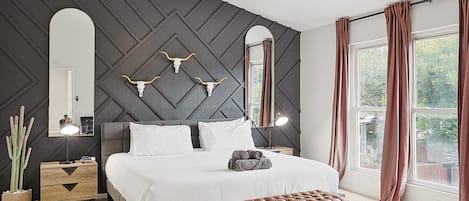 5 habitaciones, wifi y ropa de cama