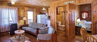 Cozy 2-bedroom cabin in charming Statts Mills with AC