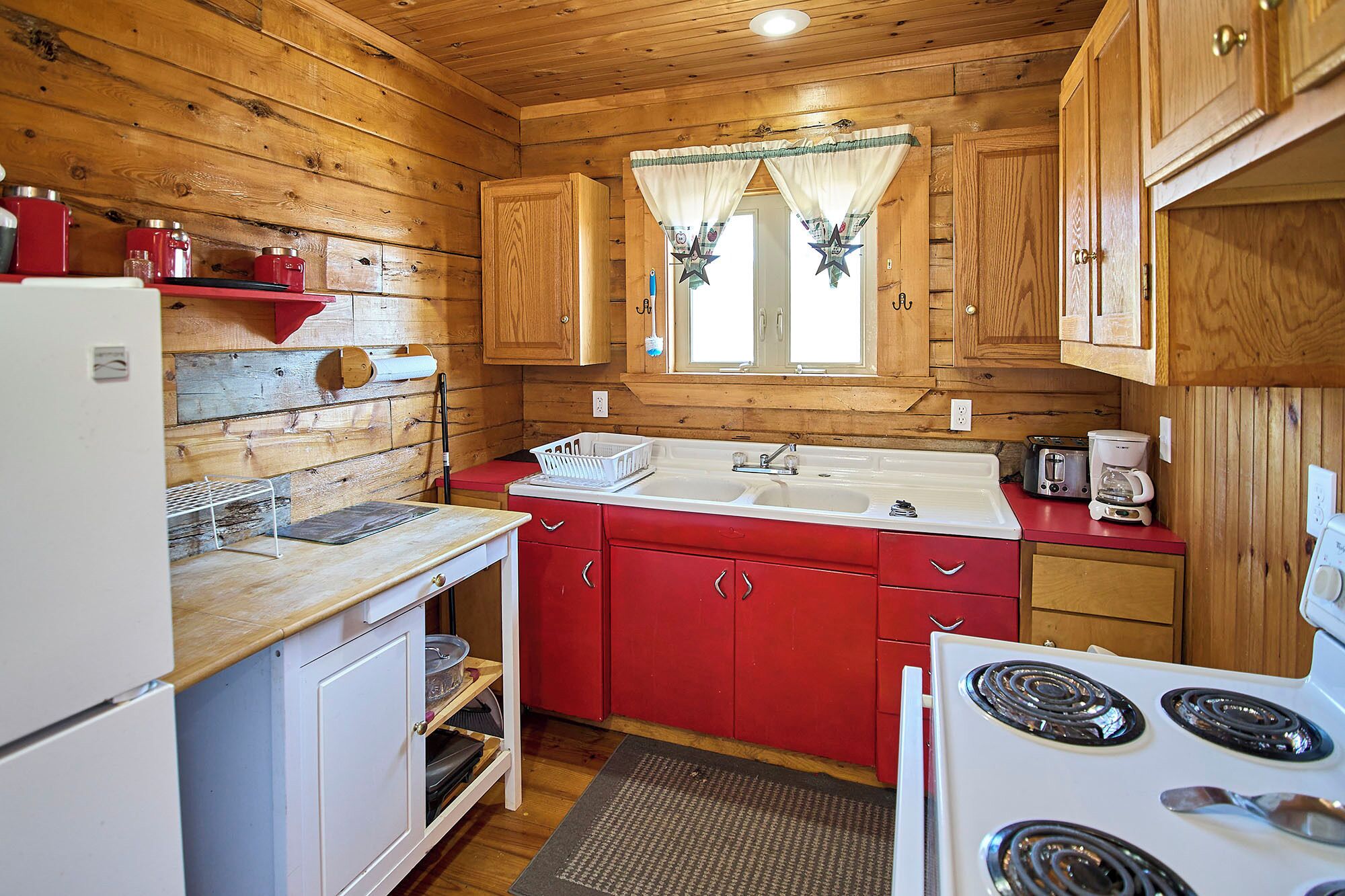 Microwave, oven, stovetop