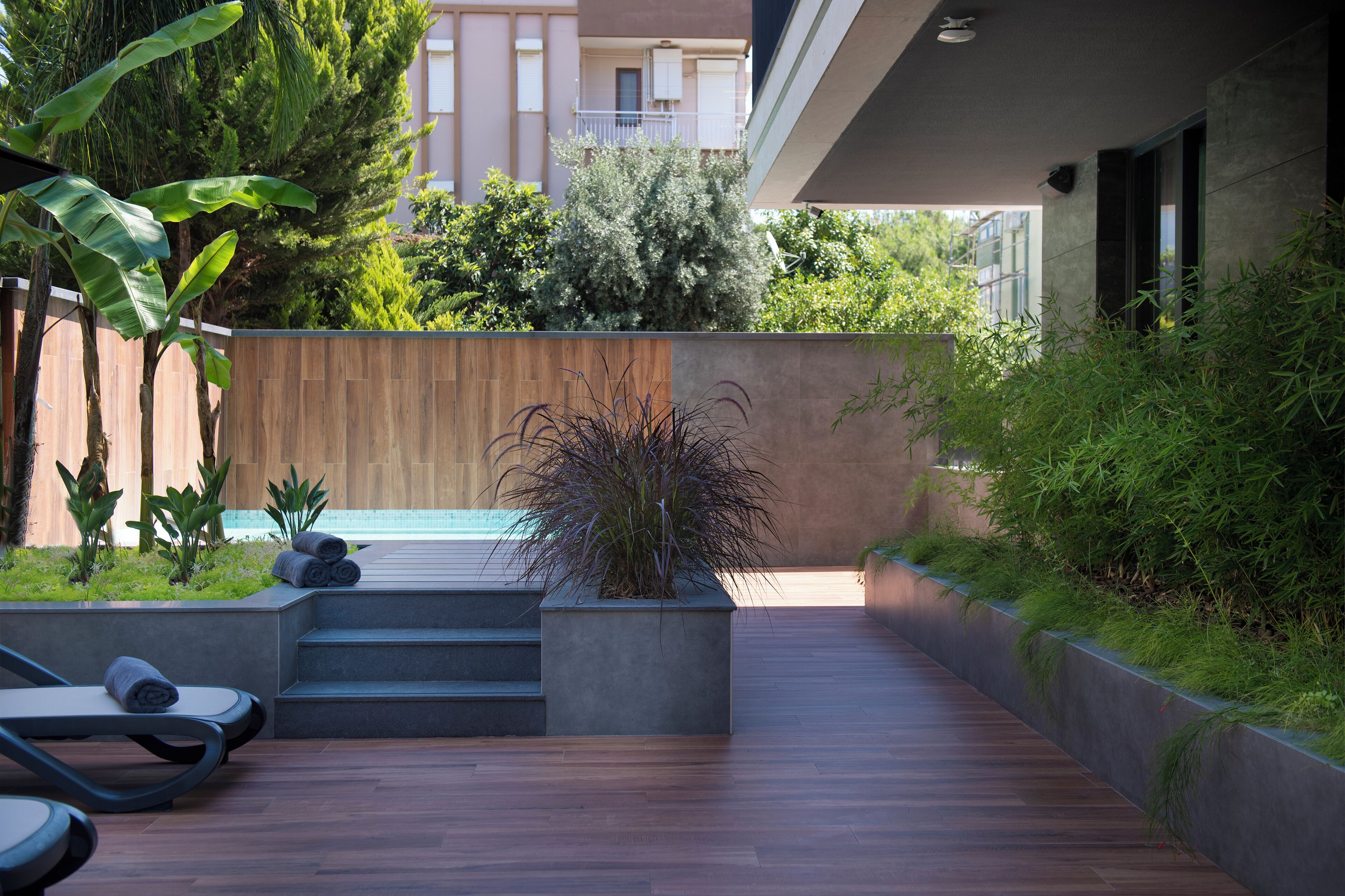 Seasonal outdoor pool