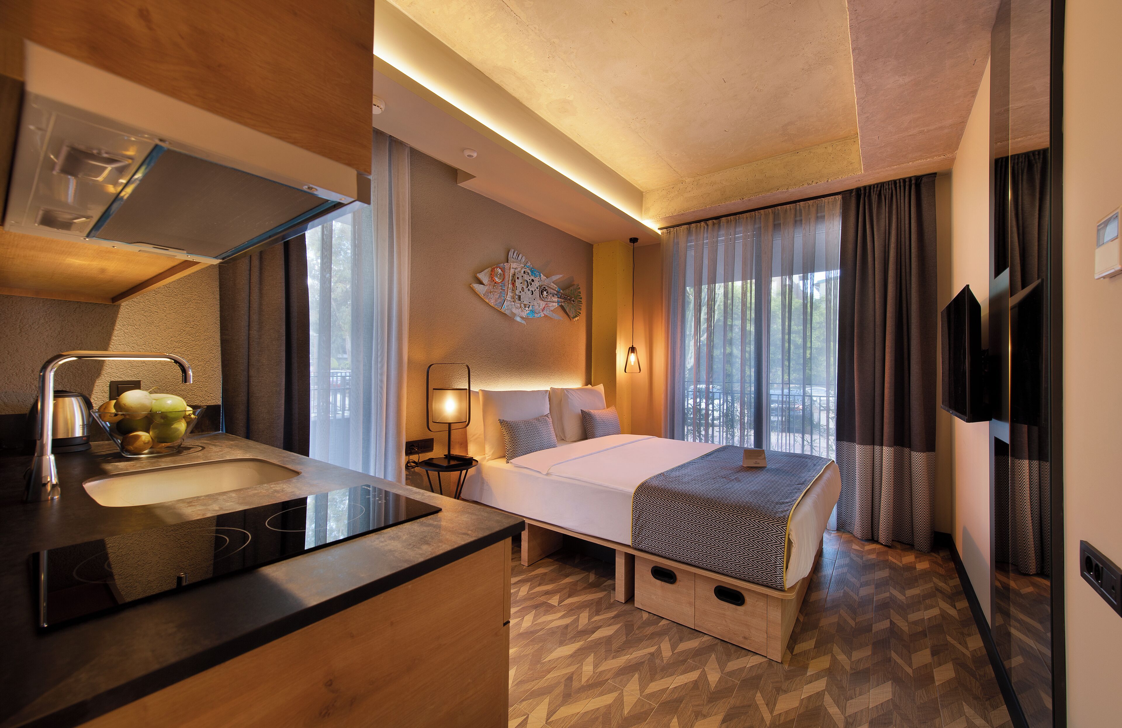 Medium Garden  W/Balcony | In-room safe, blackout drapes, soundproofing, free cribs/infant beds