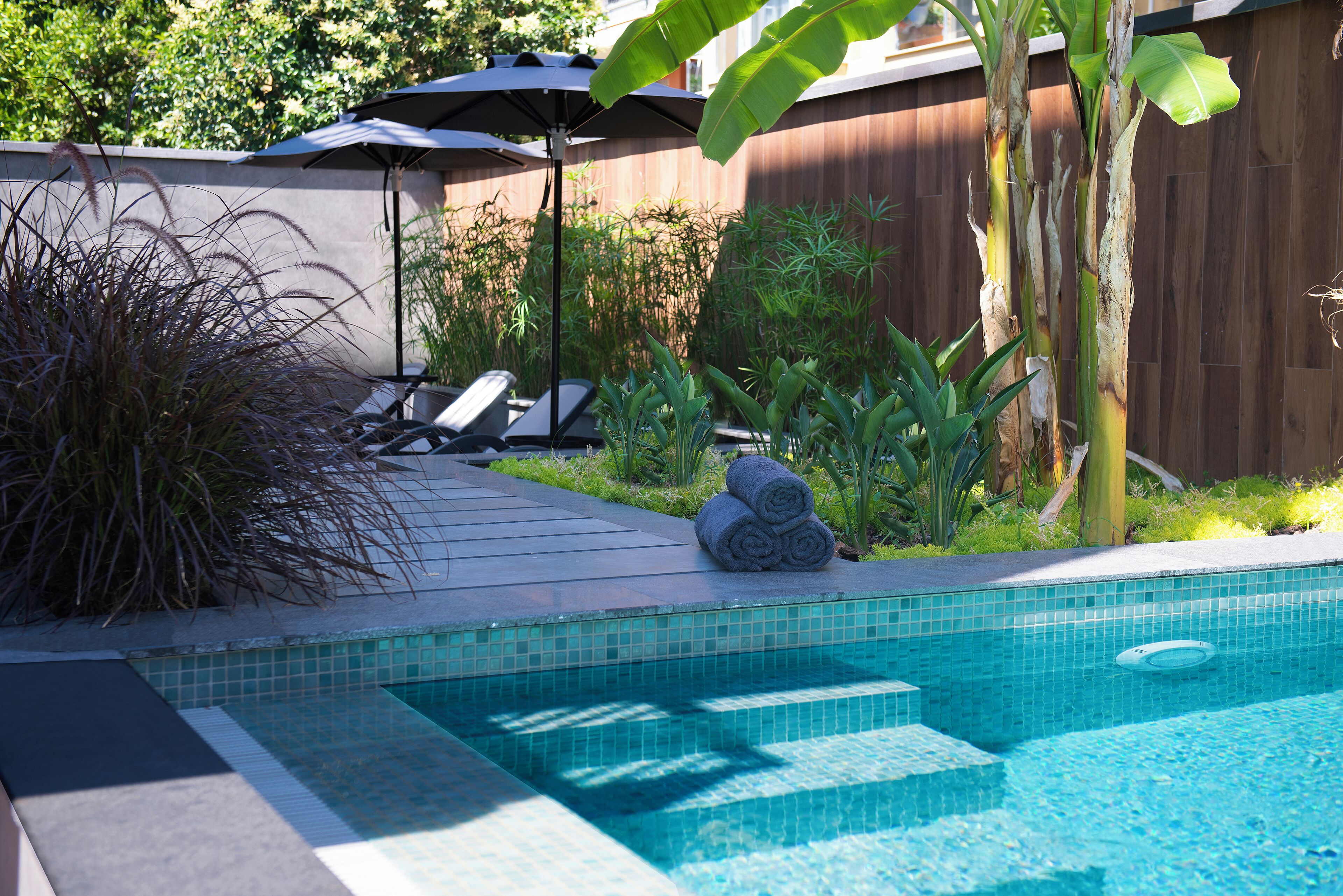 Seasonal outdoor pool