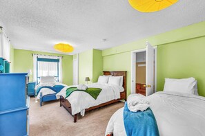 Desk, iron/ironing board, free WiFi, bed sheets