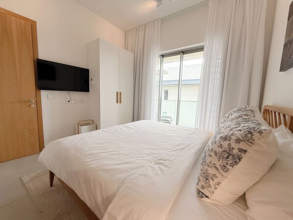 Wifi gratis y ropa de cama 