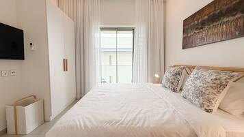 Wifi gratis y ropa de cama