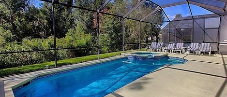 Ferienhaus, 4 Schlafzimmer | Pool | Beheizter Pool