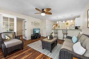 Condo, 1 Bedroom | Living area | Smart TV