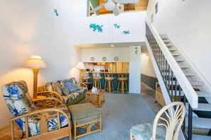 Huoneisto, 2 makuuhuonetta | Oleskelualue | Älytelevisio