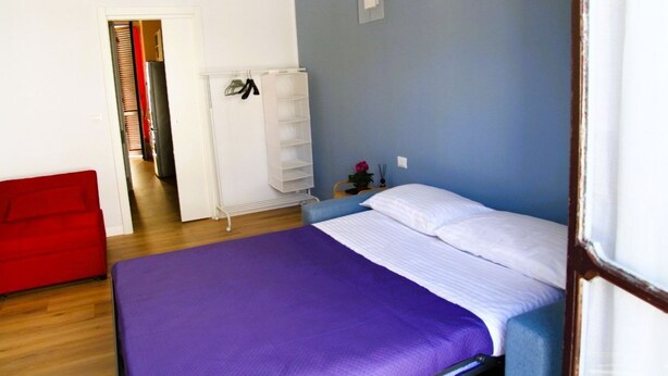 1 bedroom, desk, iron/ironing board