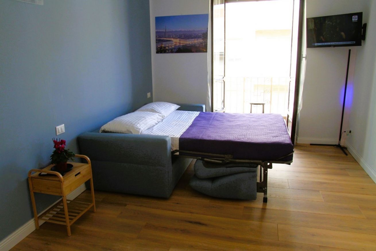 1 sovrum och strykjärn/strykbräda