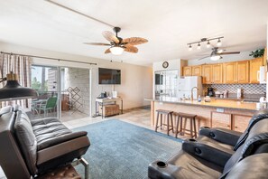 Condo, 1 Bedroom | Living area | Smart TV - Alii Villas #301 1 Bedroom Condo (Kailua-Kona)