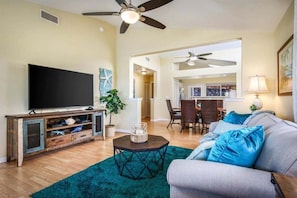 Ferienhaus, 2 Schlafzimmer | Wohnbereich