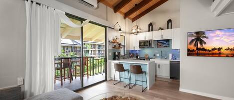 公寓式客房, 2 间卧室 | 起居区