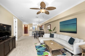 Condo, 2 Bedrooms | Living area | Smart TV
