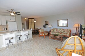 Apartment, 1 Schlafzimmer | Wohnbereich | Smart-TV