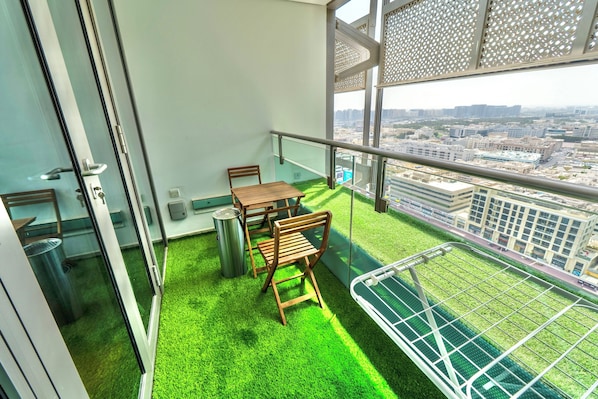 Deluxe Single Room, Balcony, City View | Balcony view
