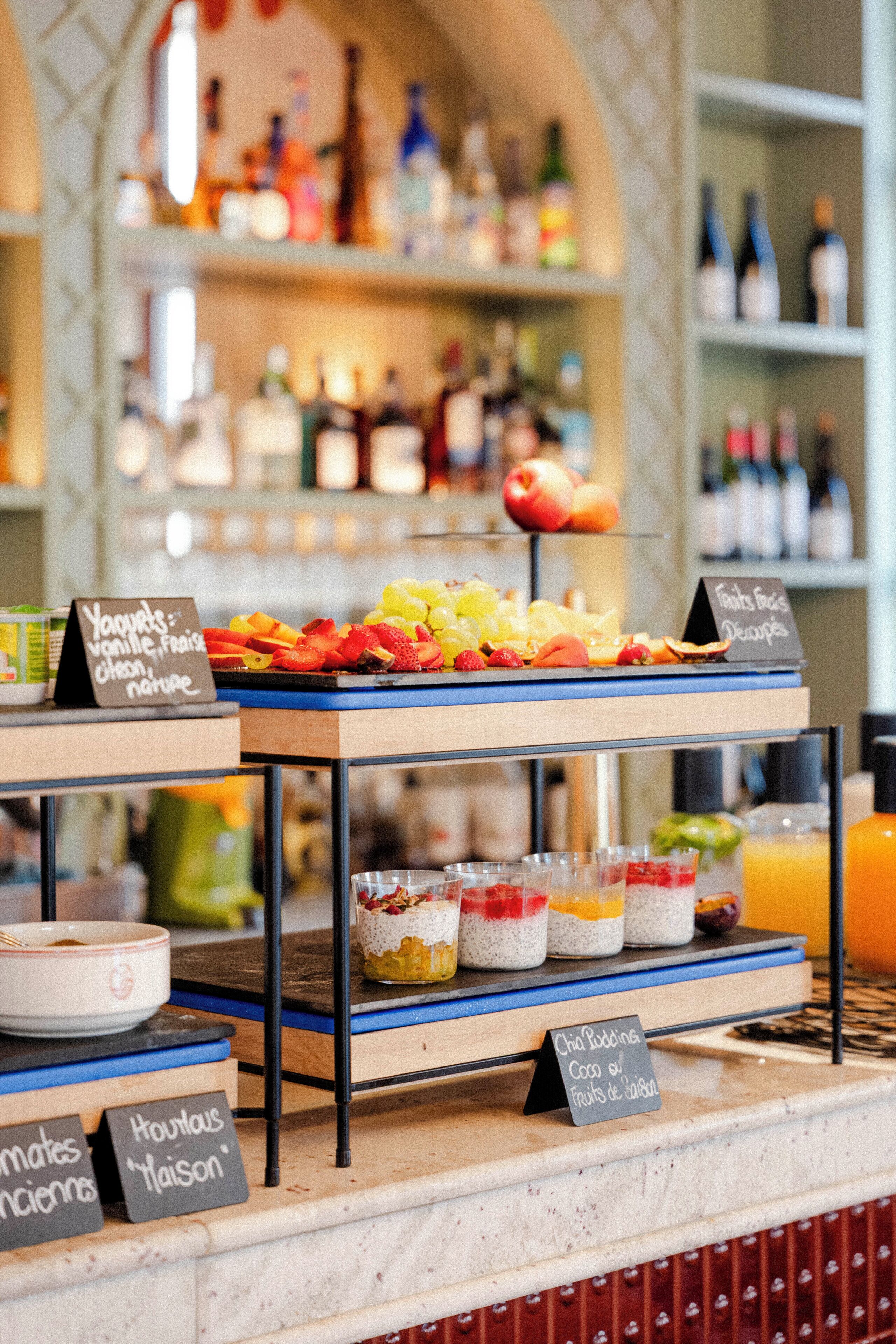 Petit déjeuner buffet servi tous les jours en supplément