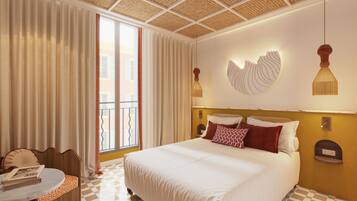 In-room safe, blackout curtains, soundproofing, free WiFi