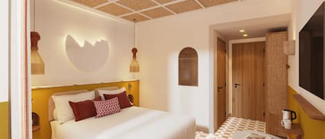 Rom – classic | Safe på rommet, blendingsgardiner, lydisolert og wi-fi (inkludert)