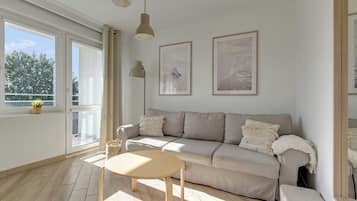 Comfort-Apartment | Allergikerbettwaren, Bügeleisen/Bügelbrett, kostenloses WLAN