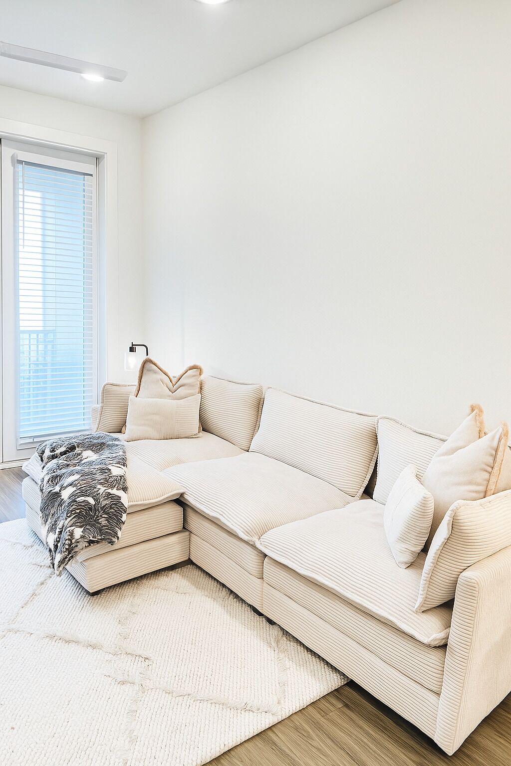 Televisión y chimenea 