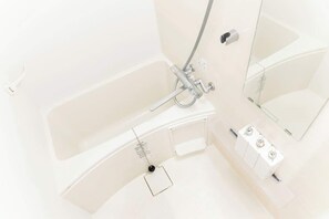 Shower, hair dryer