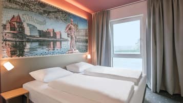 Doppelzimmer | Schreibtisch, kostenloses WLAN