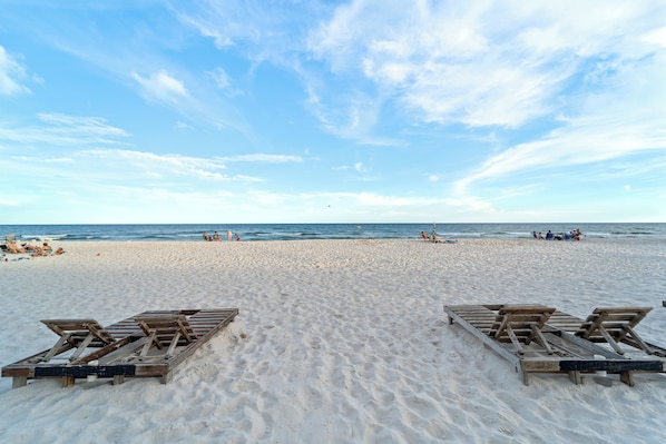 Sur la plage