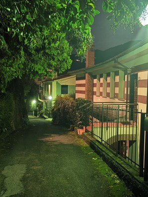 Overnattingsstedets uteområder